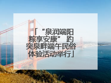“泉润端阳 粽享安康” 趵突泉畔端午民俗体验活动举行