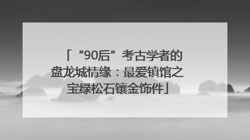 “90后”考古学者的盘龙城情缘：最爱镇馆之宝绿松石镶金饰件