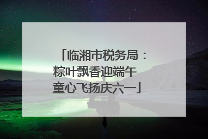 临湘市税务局：粽叶飘香迎端午 童心飞扬庆六一