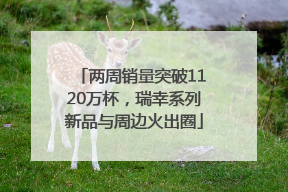 两周销量突破1120万杯，瑞幸系列新品与周边火出圈