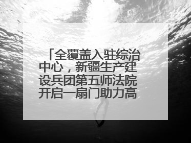 全覆盖入驻综治中心，新疆生产建设兵团第五师法院开启一扇门助力高速讨薪获赞