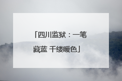 四川监狱：一笔藏蓝 千缕暖色