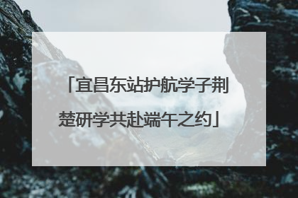 宜昌东站护航学子荆楚研学共赴端午之约