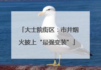 大士院街区：市井烟火披上“最强变装”