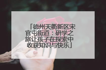 德州天衢新区宋官屯街道：研学之旅让孩子在探索中收获知识与快乐