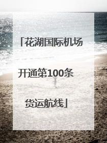 花湖国际机场开通第100条货运航线