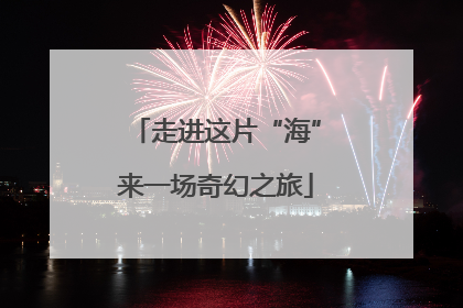走进这片“海”来一场奇幻之旅
