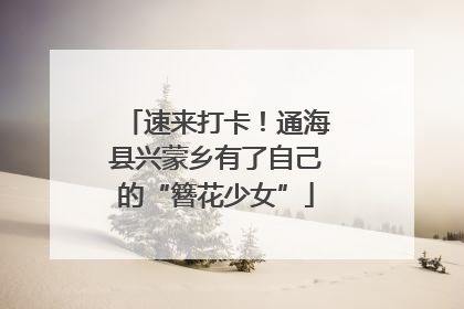 速来打卡！通海县兴蒙乡有了自己的“簪花少女”
