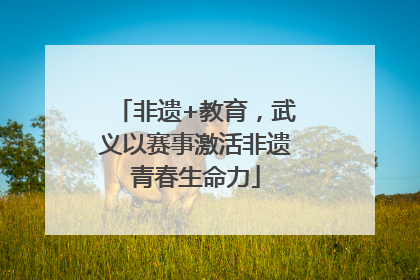 非遗+教育，武义以赛事激活非遗青春生命力