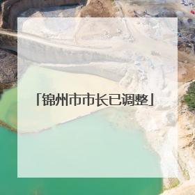 锦州市市长已调整
